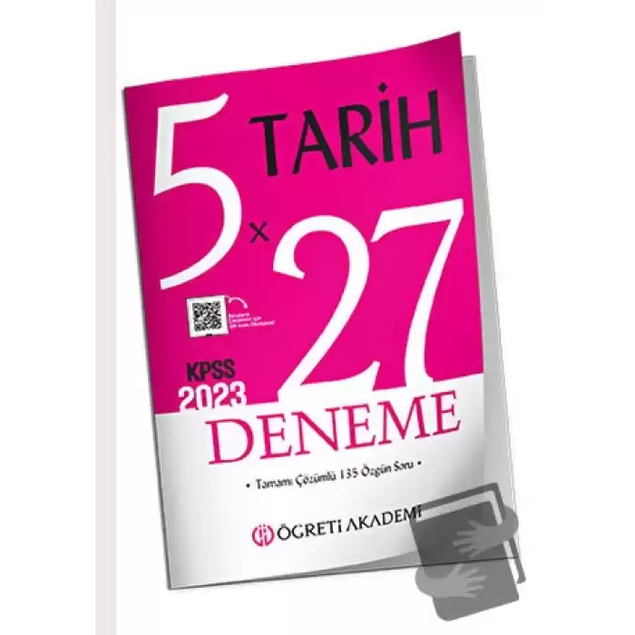 KPSS Genel Yetenek Genel Kültür 5x27 Tarih Deneme