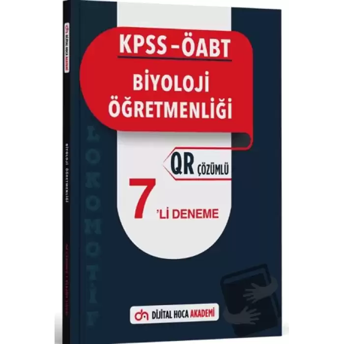 KPSS ÖABT Biyoloji Öğretmenliği Lokomotif Serisi QR Çözümlü 7li Deneme Akademi