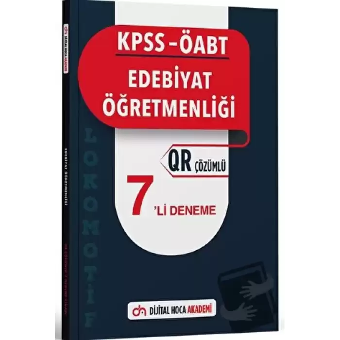 KPSS ÖABT Edebiyat Öğretmenliği Lokomotif Serisi QR Çözümlü 7li Deneme Akademi