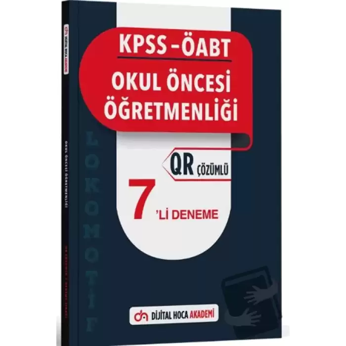 KPSS ÖABT Okul Öncesi Öğretmenliği Lokomotif Serisi QR Çözümlü 7li Deneme Akademi