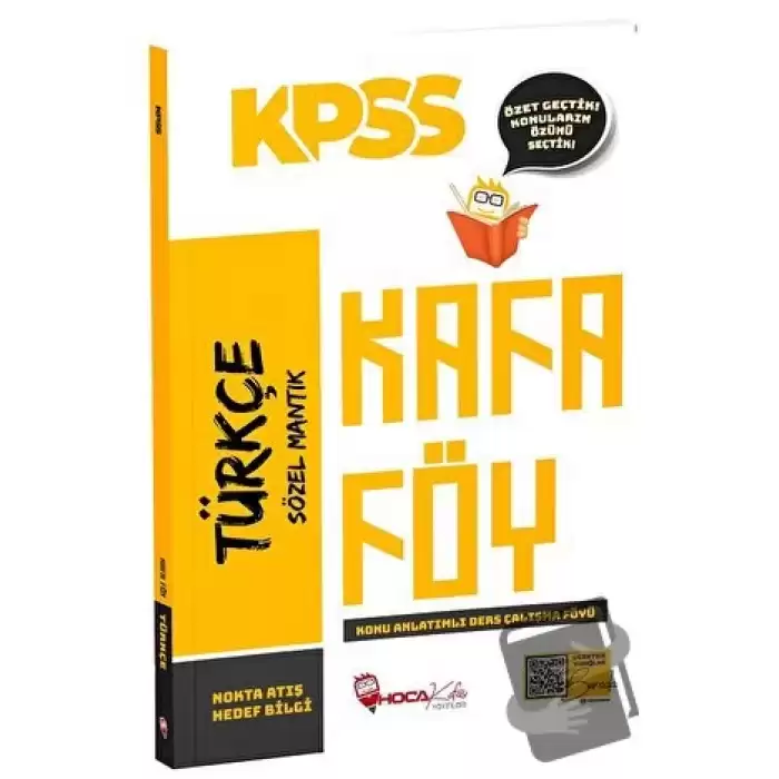 KPSS Türkçe Konu Anlatımlı Kafa Föy