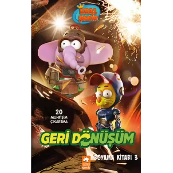 Kral Şakir Geri Dönüşüm Boyama Kitabı 3