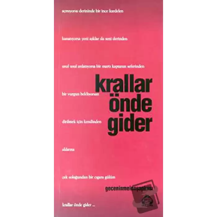 Krallar Önde Gider