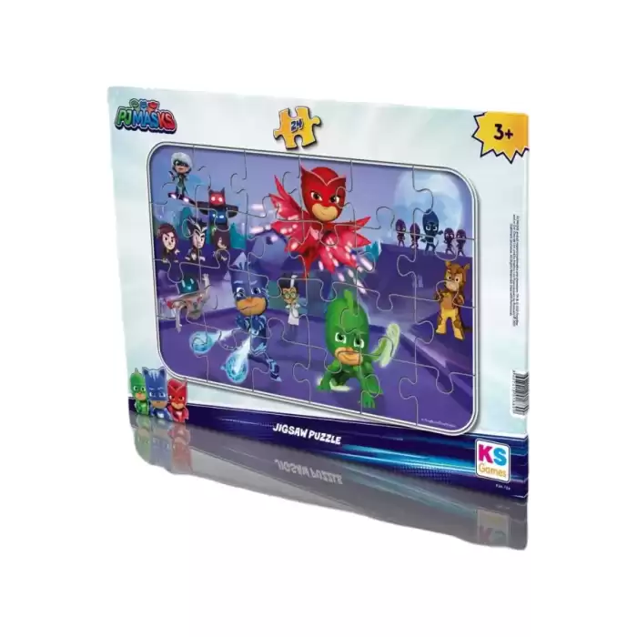 Ks Games Frame Puzzle 24 Pj Masks Lisanslı Ürünler