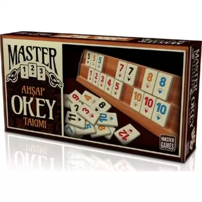 Ks Games Okey Takımı Ahşap Master Elegance 25322