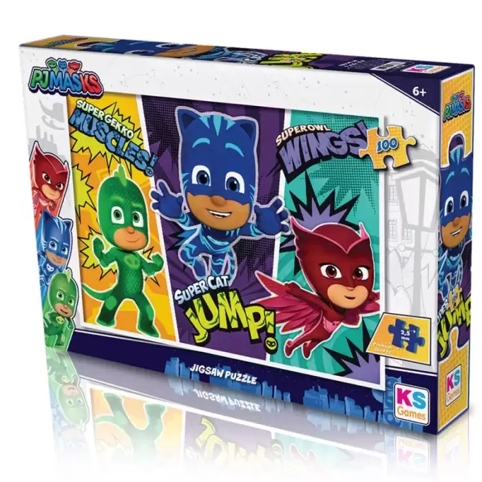 Ks Games Puzzle 100 Parça Pjmasks Pjm.714