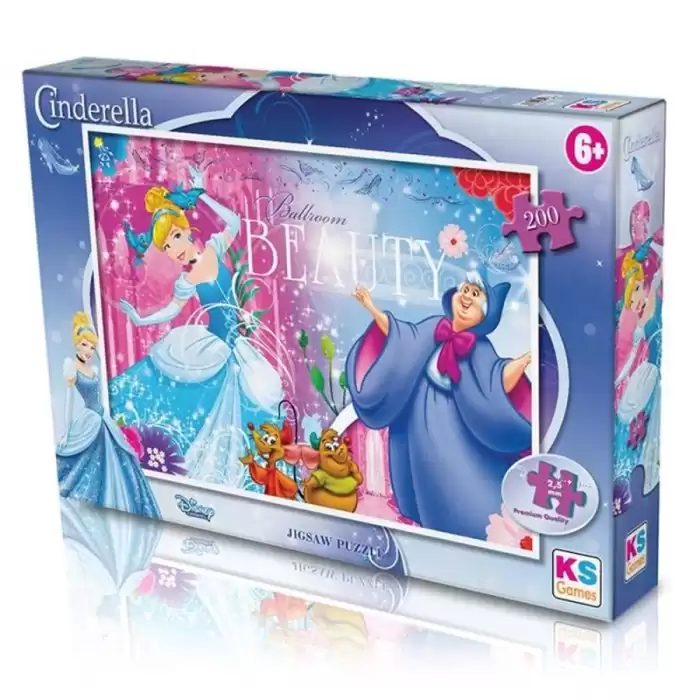 Ks Games Puzzle 200 Parça Cinderella 113