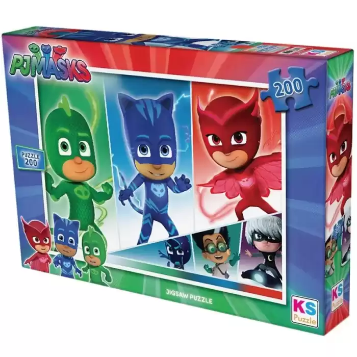 Ks Games Puzzle 200 Parça Pjmasks 113