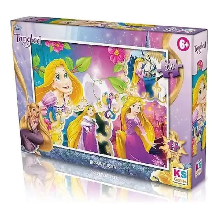 Ks Games Puzzle 200 Parça Tangled Tg 113