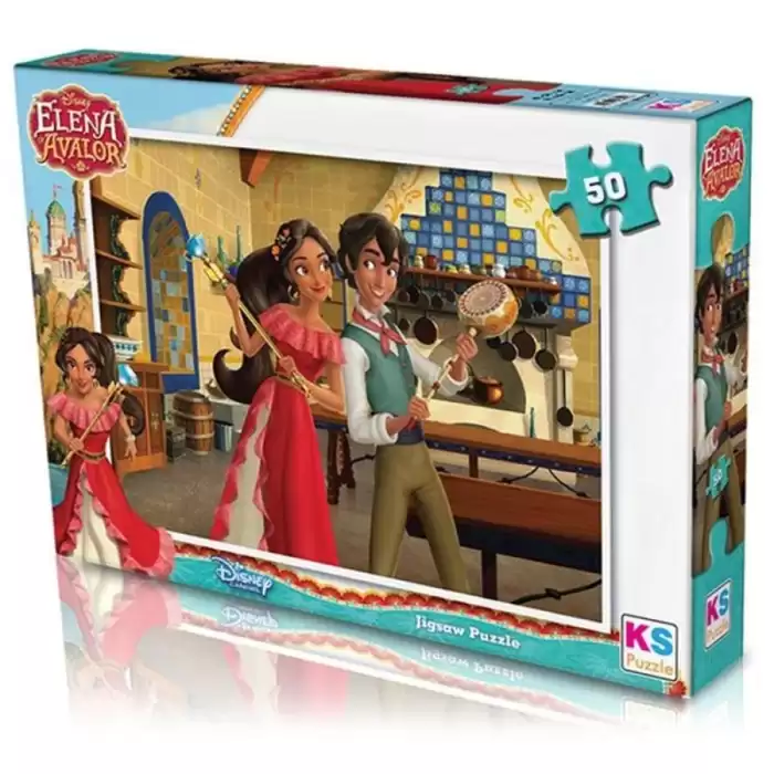 Ks Games Puzzle 50 Parça Elena Avalor 709