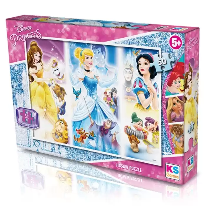 Ks Games Puzzle 50 Parça Princess 709