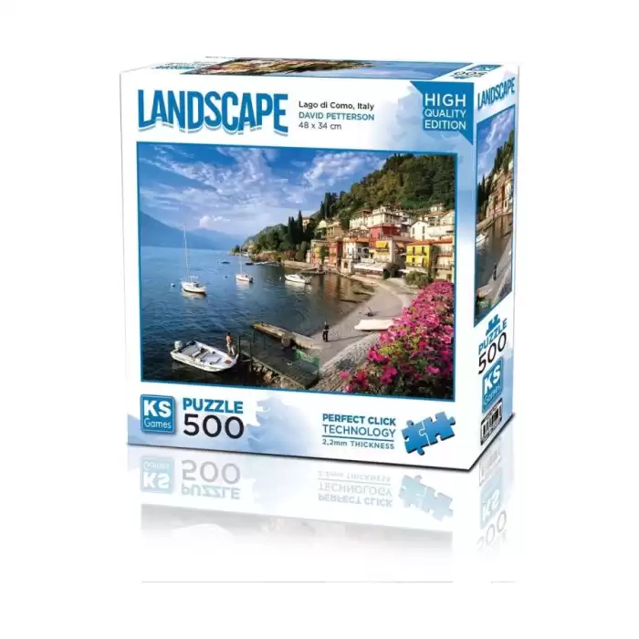 Ks Games Puzzle 500 Lago Di Como İtalya 20056