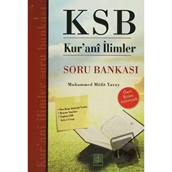 KSB Kurani İlimler Soru Bankası