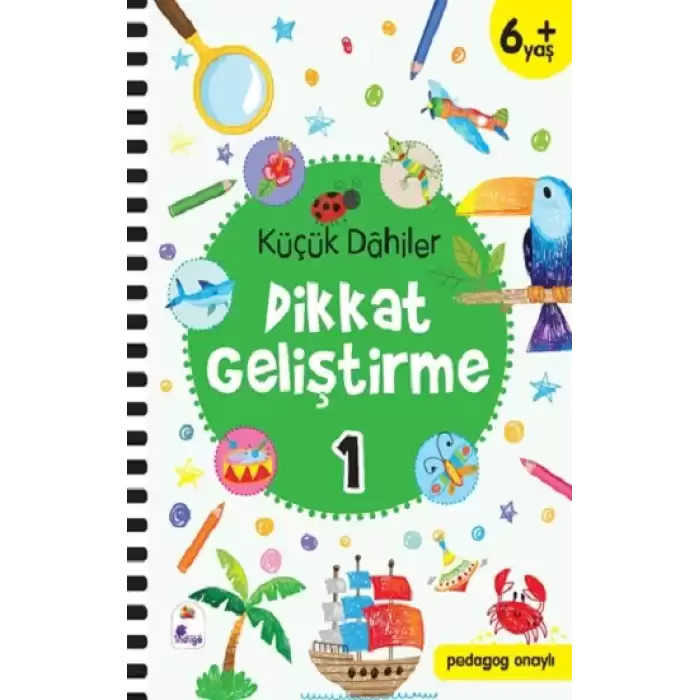 Küçük Dahiler Dikkat Geliştirme 1 – 6+ Yaş