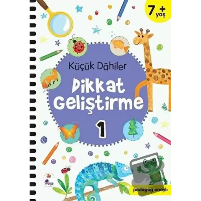 Küçük Dahiler Dikkat Geliştirme 1 (7+ Yaş)