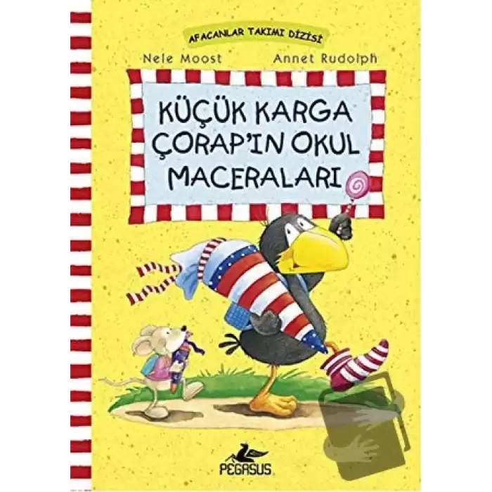 Küçük Karga Çorap’ın Okul Maceraları (Ciltli)