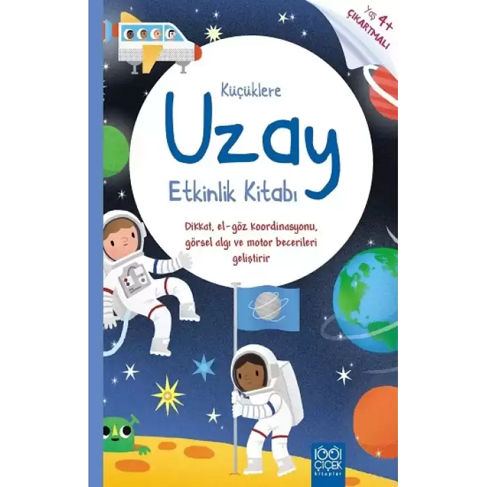 Küçüklere Uzay Etkinlik Kitabı - Küçüklere Etkinlik