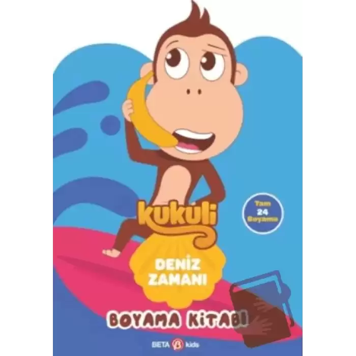 Kukuli Deniz Zamanı Boyama Kitabı