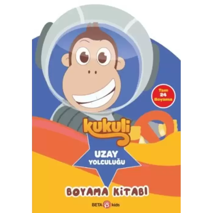 Kukuli Uzay Yolculuğu Boyama Kitabı