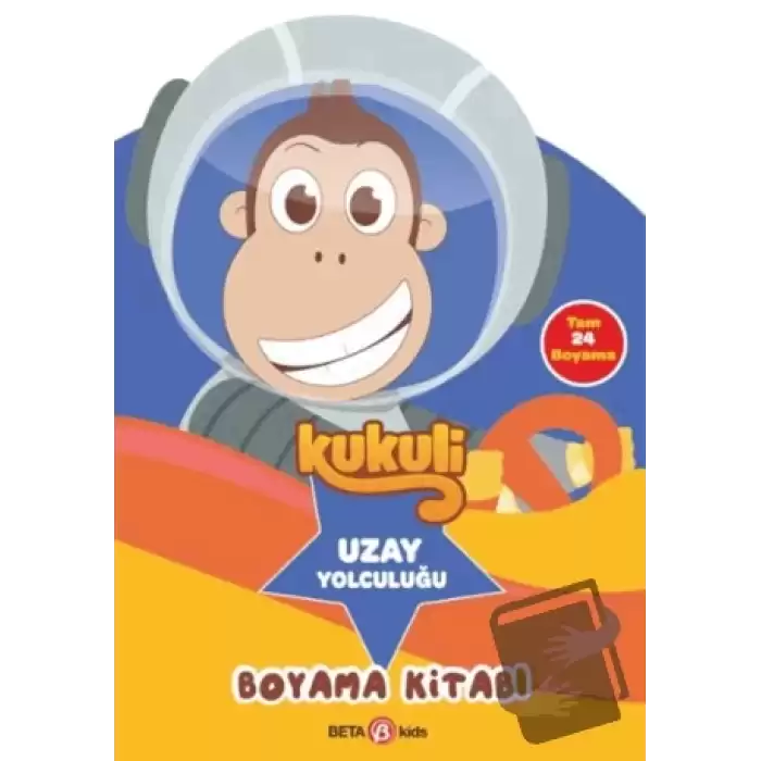 Kukuli Uzay Yolculuğu Boyama Kitabı