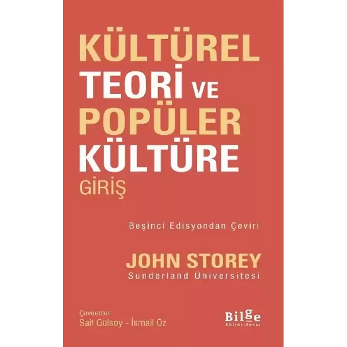 Kültürel Teori ve Popüler Kültüre Giriş