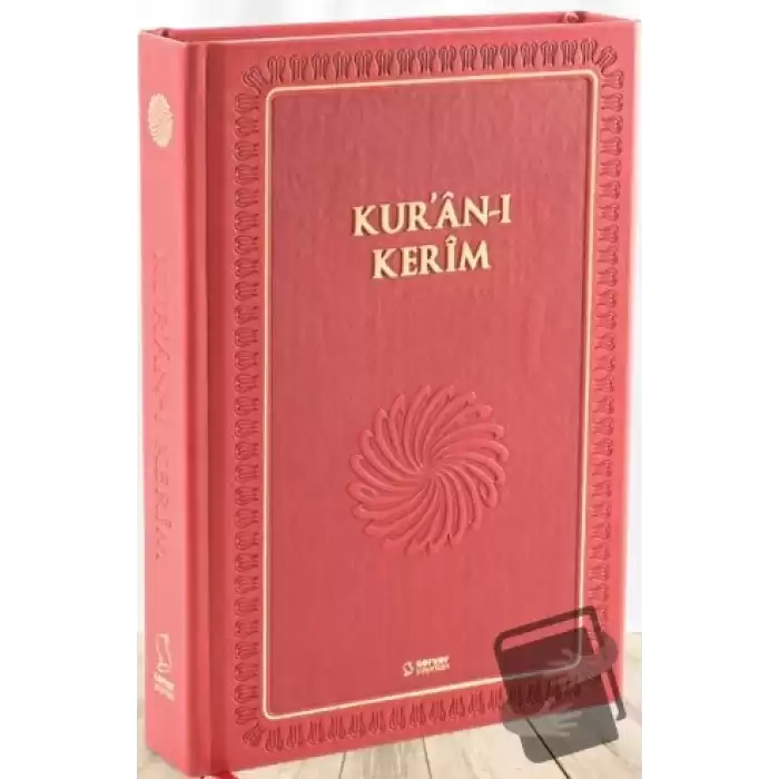 Kuran-ı Kerim (Büyük Boy - Mıklepli Ciltli- Kırmızı)