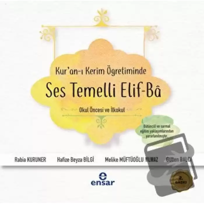 Kuran-ı Kerim Öğretiminde Ses Temelli Elif-Ba