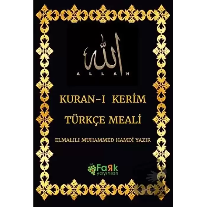 Kuran-ı Kerim Türkçe Meali