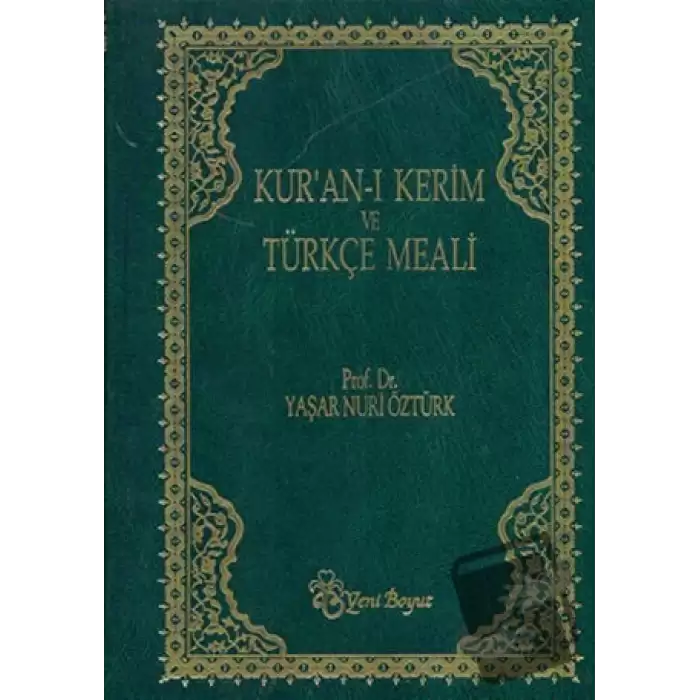 Kur’an-ı Kerim ve Türkçe Meali (Metinli Büyük Boy) (Ciltli)