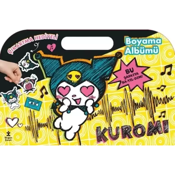 Kuromi -  Çıkartma Hediyeli Boyama Albümü