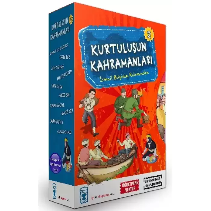 Kurtuluşun Kahramanları Seti 2 (10 Kitap Takım)