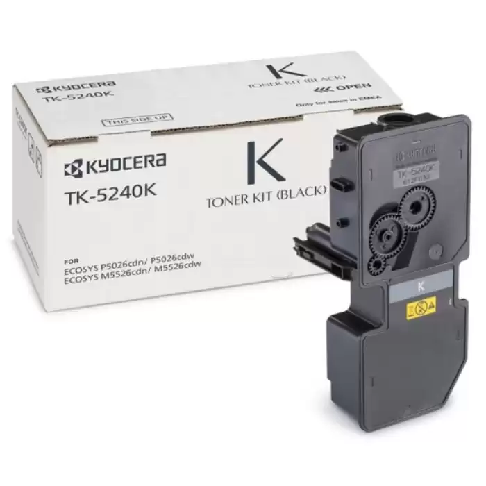 Kyocera Tk-5240K Black Siyah Orjinal Fotokopi Toneri Ecosys M5526Cdn-5526Cdw P5026Cdn-5026Cdw 4.000