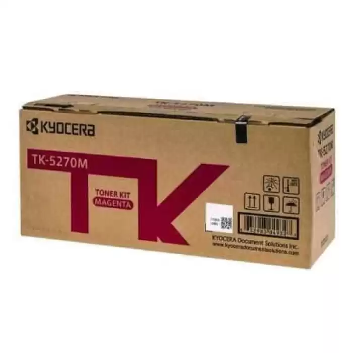 Kyocera Tk-5270M Magenta Kırmızı Orjinal Fotokopi Toneri Ecosys M6230Cidn-M6630Cidn P6230Cdn