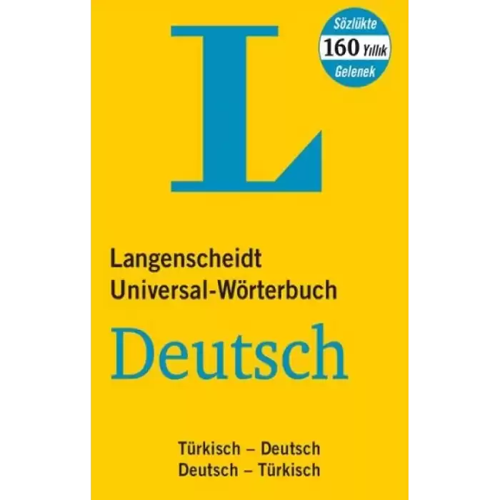 Langenscheidt Universal-Worterbuch Türkisch Türkisch-Deutsch / Deutsch-Türkisch