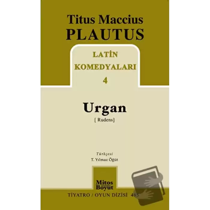 Latin Komedyaları 4 -Urgan (Rudenis)