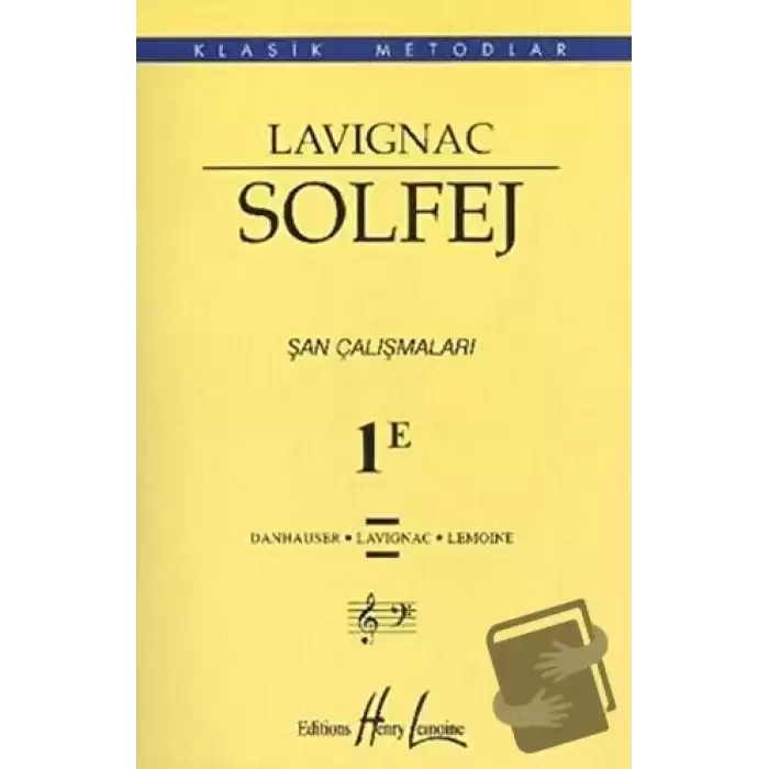 Lavignac Solfej 1E (Küçük Boy)