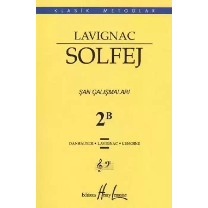 Lavignac Solfej 2B (Küçük Boy)