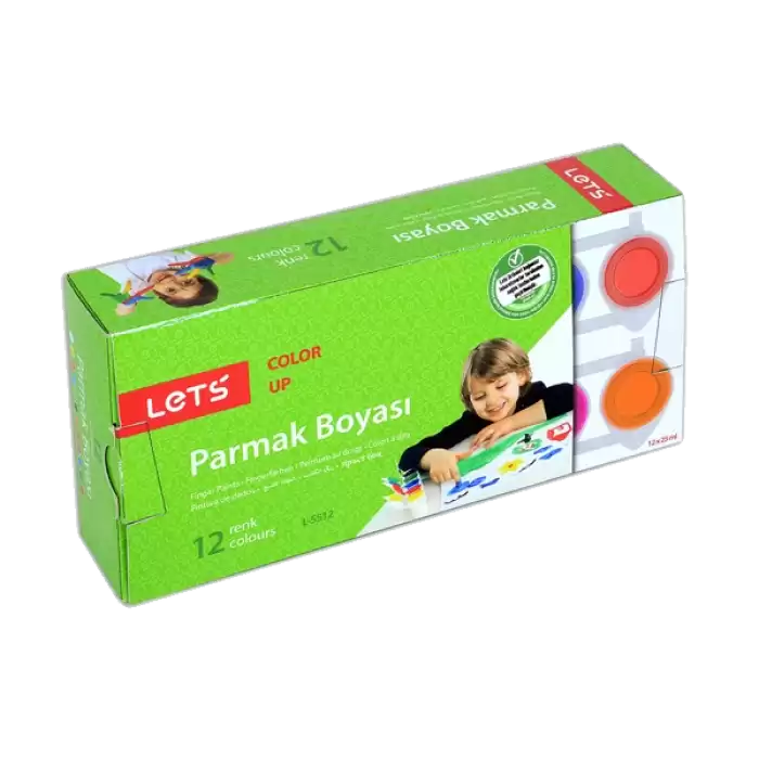 Lets Parmak Boyası 25 Ml 12 Renk L-5512