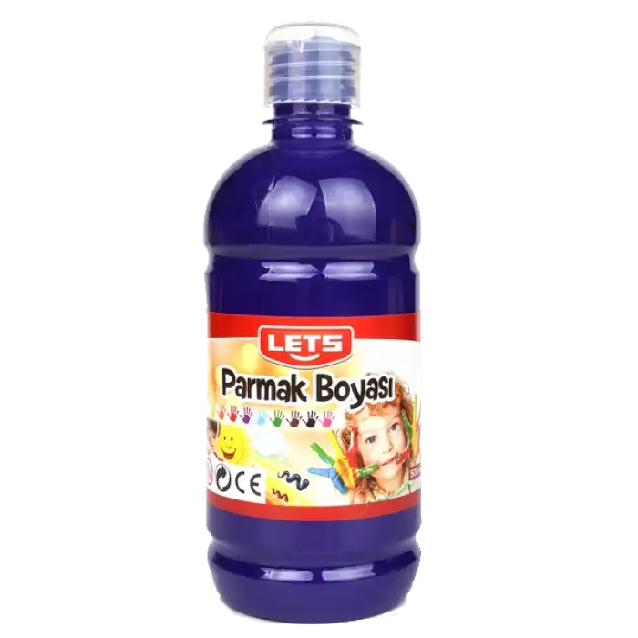 Lets Parmak Boyası 500 Ml Mor L-5005