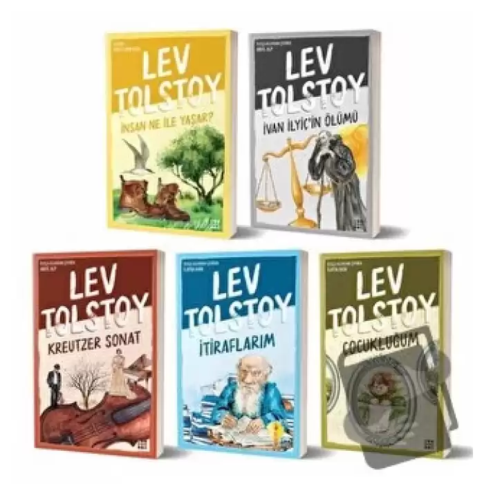 Lev Tolstoy Seti (5 Kitap Takım)