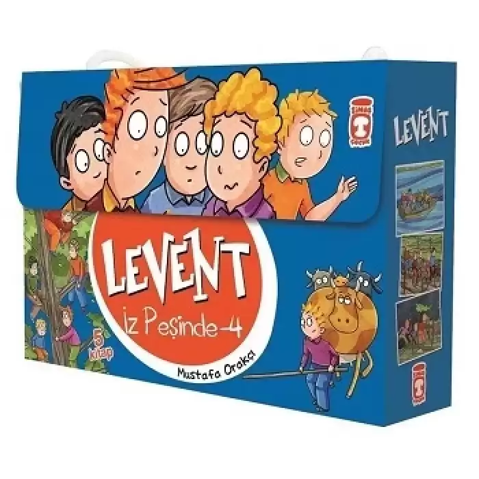 Levent İz Peşinde 4 Seti (5 Kitap)