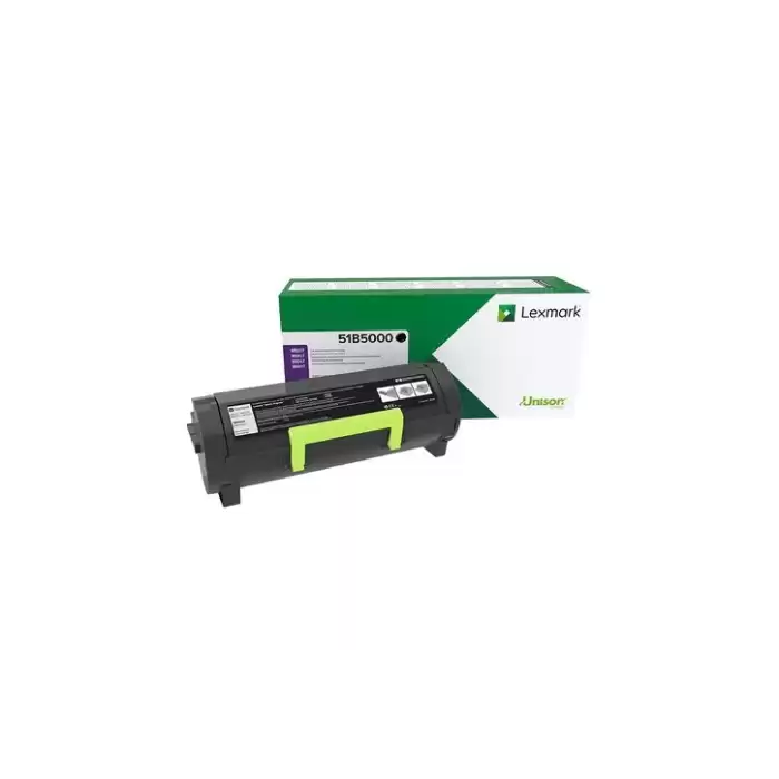 Lexmark 51B5000 2.500 Sayfa Black Siyah Toner Ms317-417-517-617 Mx317-417-517-617