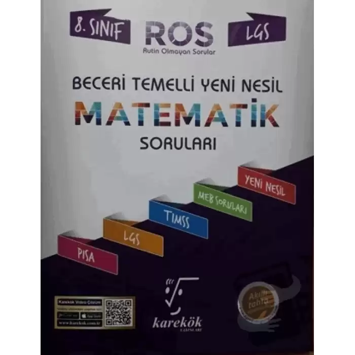 LGS 8. Sınıf ROS Beceri Temelli Yeni Nesil Matematik Soruları