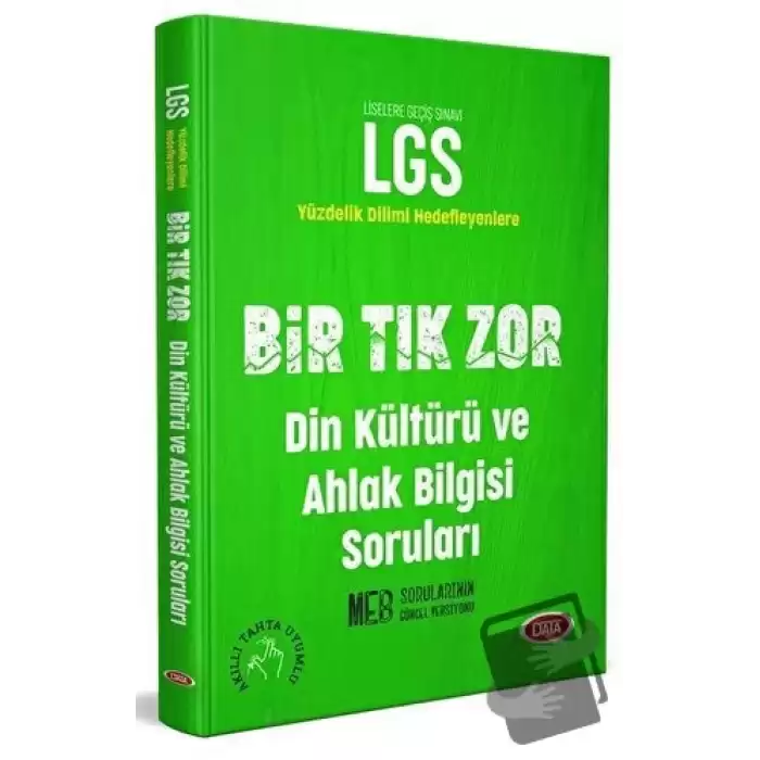 LGS BİR TIK Din Kültürü Ve Ahlak Bilgisi Soruları