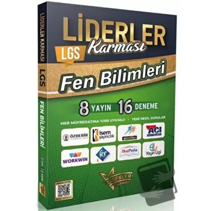 LGS Fen Bilimleri Denemeleri 8 Yayın 16 Deneme