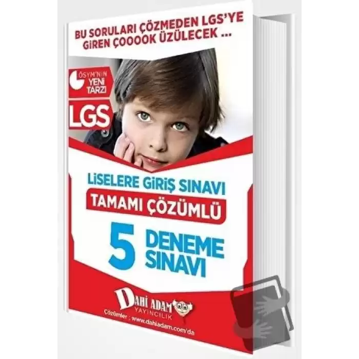 LGS Tamamı Çözümlü 5 Deneme