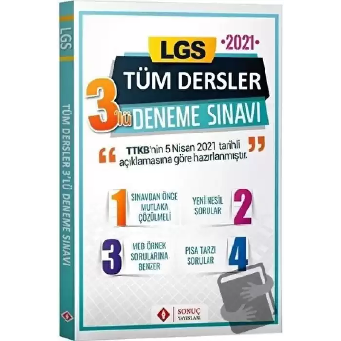 LGS Tüm Dersler 3lü Deneme