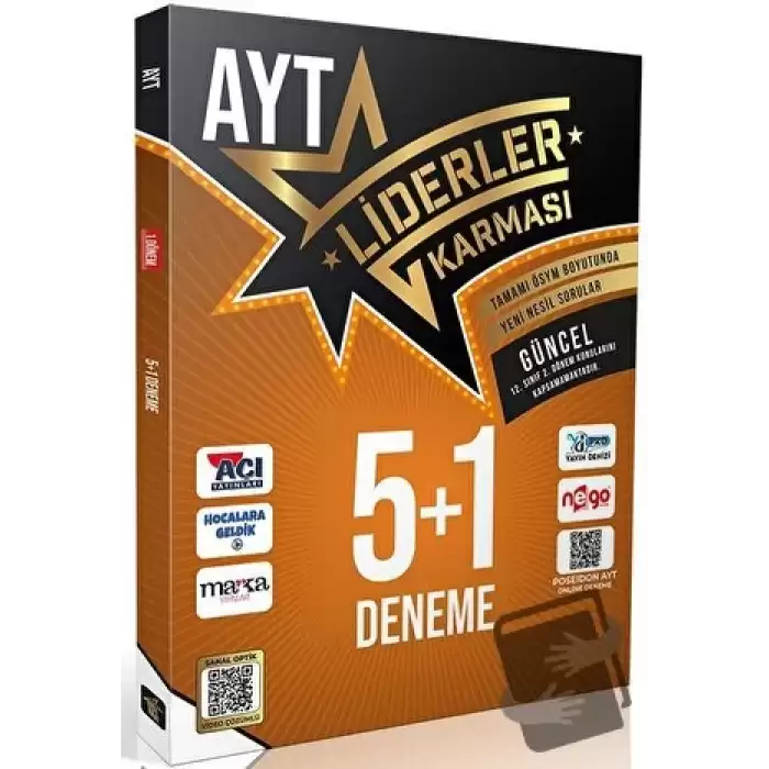 Liderler Karması 2023 AYT 5+1 Deneme Seti