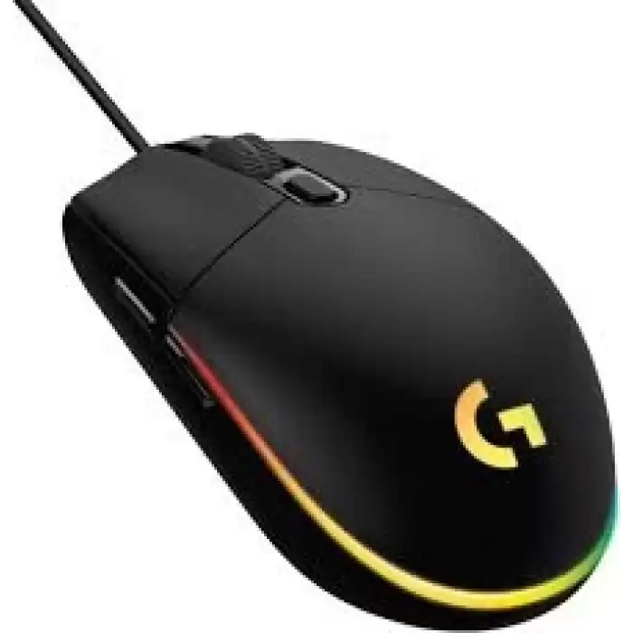 Logitech 910-005796 G203 Optik Kablolu Gaming Oyuncu Mouse Makrolu Siyah Optik