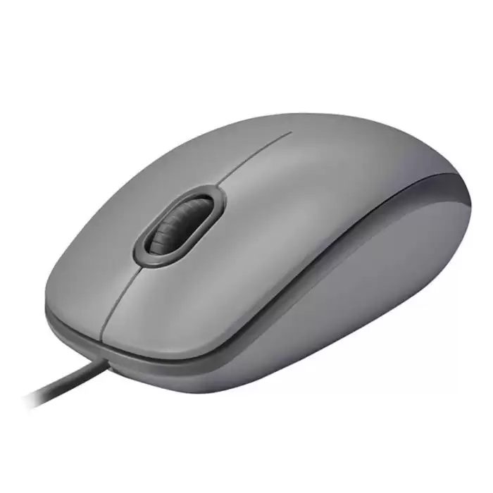 Logitech 910-006760 M110 Gray Silent (Sessiz) Kablolu Optik Usb Mouse